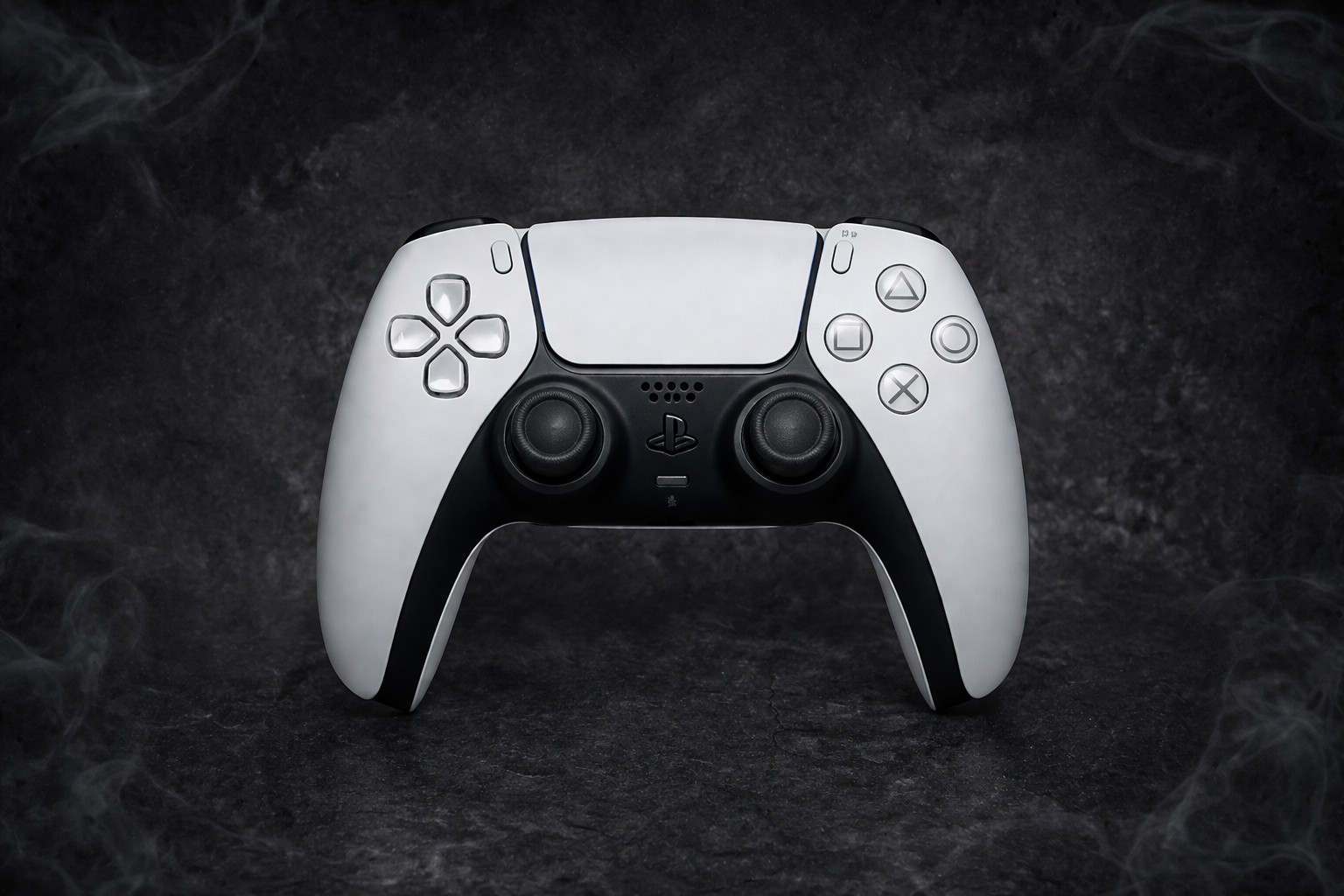 PK Refurb White PS5 Controller – TMR Anti-Drift Upgrade